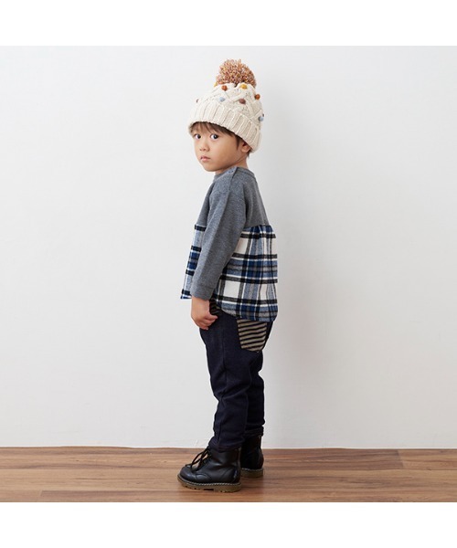 sense of wonder(センスオブワンダー)の「ツイル起毛パンツ(チノパンツ・キッズ・ネイビー/カーキ/キャメル・100cm/90cm/130cm/80cm/120cm/110cm)」の7枚目の写真