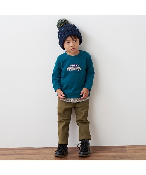 sense of wonder(センスオブワンダー)の「ツイル起毛パンツ(チノパンツ・キッズ・ネイビー/カーキ/キャメル・100cm/90cm/130cm/80cm/120cm/110cm)」の14枚目の写真