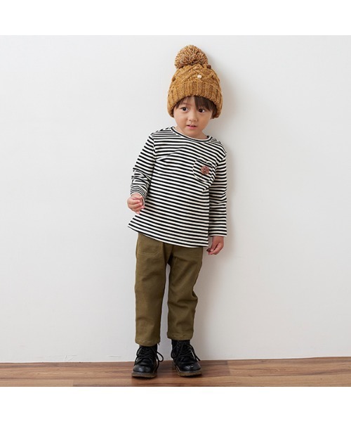 sense of wonder(センスオブワンダー)の「ツイル起毛パンツ(チノパンツ・キッズ・ネイビー/カーキ/キャメル・100cm/90cm/130cm/80cm/120cm/110cm)」の6枚目の写真
