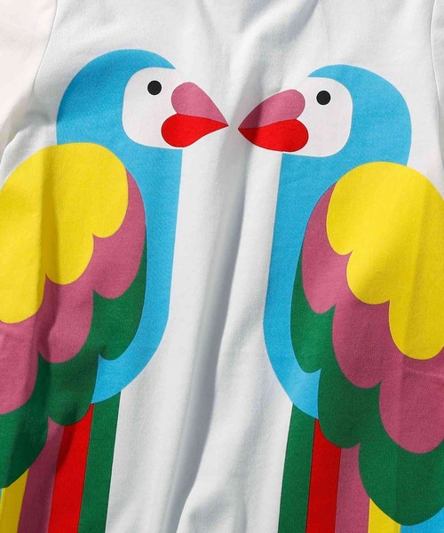 STELLA McCARTNEY（ステラマッカートニー）の「STELLA McCARTNEY (ステラマッカートニー) Kids & Junior アニマル半袖フリンジワンピース（ワンピース・キッズ・アイボリー・4Y/6Y/8Y/5Y/10Y）」の5枚目の写真