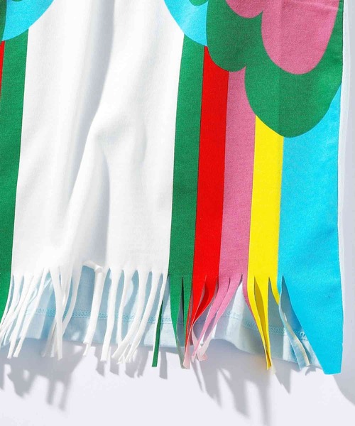 STELLA McCARTNEY（ステラマッカートニー）の「STELLA McCARTNEY (ステラマッカートニー) Kids & Junior アニマル半袖フリンジワンピース（ワンピース・キッズ・アイボリー・4Y/6Y/8Y/5Y/10Y）」の7枚目の写真