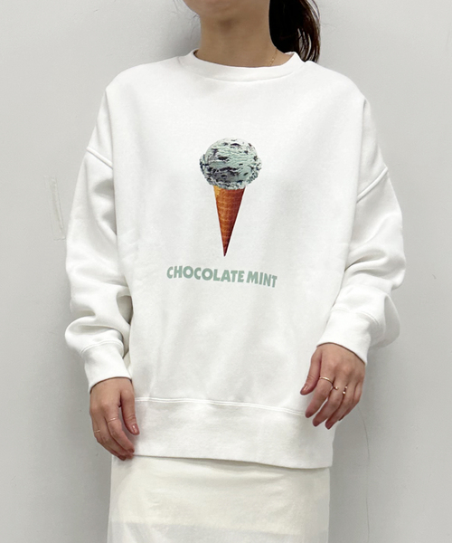 Spick and Span SWEAT(AIMER) トレーナー Spick＆Span トレーナー スウェット 「WEB限定追加」「MAO