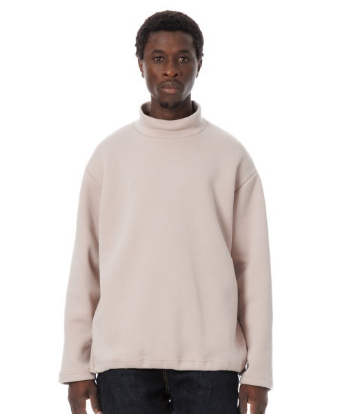 Sandinista（サンディニスタ）の「Sandinista Double Knit Turtle Neck L-S Tee（サンディニスタ ダブル ニット タートル ネック L-S ティー）（Tシャツ/カットソー・メンズ・カーキ/グレー・LARGE/MEDIUM）」の2枚目の写真