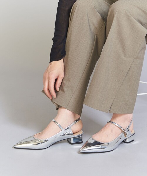 【セール】ガラス ポインテッド バックストラップ サンダル（サンダル）｜BEAUTY&YOUTH UNITED ARROWS（ビューティーアンドユースユナイテッドアローズ）