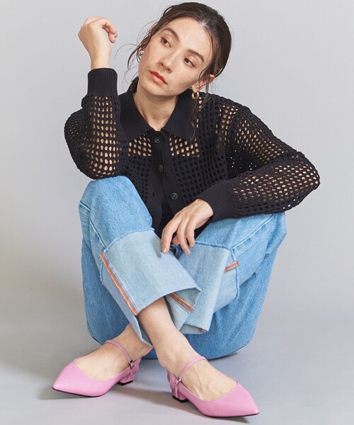 【セール】ガラス ポインテッド バックストラップ サンダル（サンダル）｜BEAUTY&YOUTH UNITED ARROWS（ビューティーアンドユースユナイテッドアローズ）