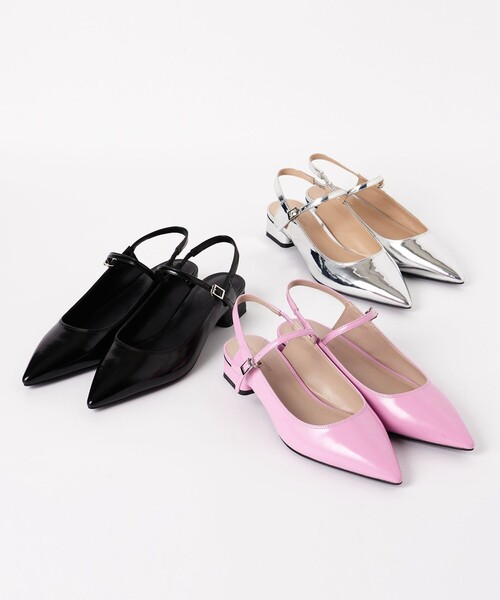 【セール】ガラス ポインテッド バックストラップ サンダル（サンダル）｜BEAUTY&YOUTH UNITED ARROWS（ビューティーアンドユースユナイテッドアローズ）