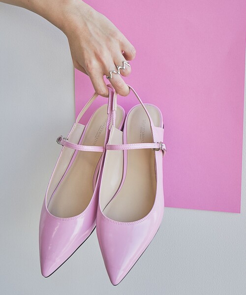 【セール】ガラス ポインテッド バックストラップ サンダル（サンダル）｜BEAUTY&YOUTH UNITED ARROWS（ビューティーアンドユースユナイテッドアローズ）