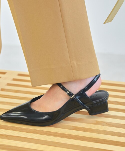 【セール】ガラス ポインテッド バックストラップ サンダル（サンダル）｜BEAUTY&YOUTH UNITED ARROWS（ビューティーアンドユースユナイテッドアローズ）