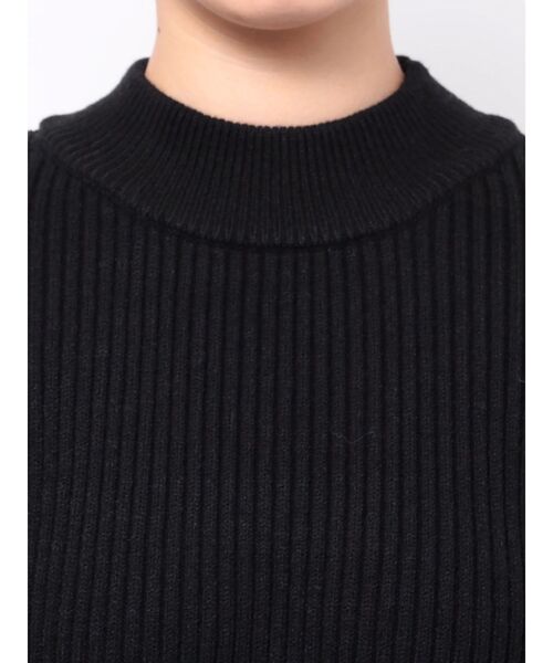 EMODA(エモダ)の「オープンショルダーミニワンピース(ワンピース・レディース・グレー/ブルー/ブラック/アイボリー・FREE)」の9枚目の写真