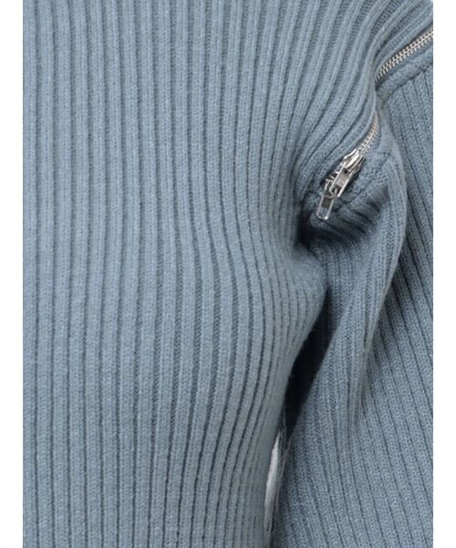 EMODA(エモダ)の「オープンショルダーミニワンピース(ワンピース・レディース・グレー/ブルー/ブラック/アイボリー・FREE)」の16枚目の写真