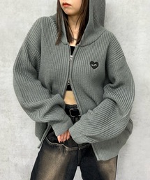 WHO'S WHO gallery | 【SLOPPY/スロッピー】片畦ハートワッペンフルジップパーカー(パーカー)