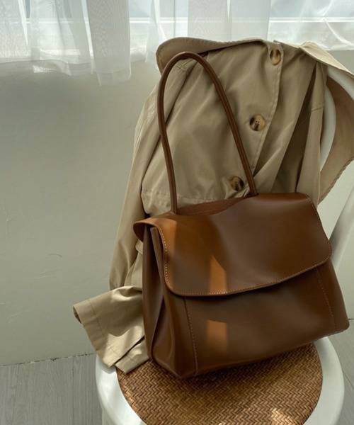 Ritzy（リッツィー）の「2way ワイドショルダーバッグ（ショルダーバッグ・レディース・ブラウン/ブラック・FREE）」の14枚目の写真