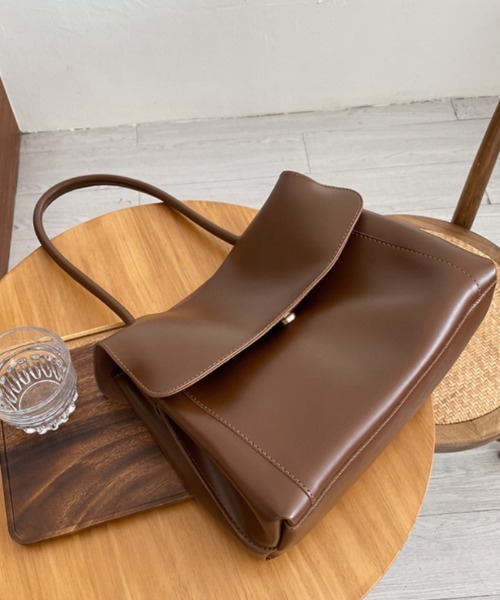 Ritzy（リッツィー）の「2way ワイドショルダーバッグ（ショルダーバッグ・レディース・ブラウン/ブラック・FREE）」の16枚目の写真