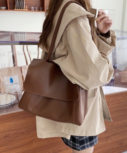 Ritzy（リッツィー）の「2way ワイドショルダーバッグ（ショルダーバッグ・レディース・ブラウン/ブラック・FREE）」の18枚目の写真