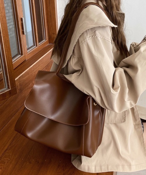 Ritzy（リッツィー）の「2way ワイドショルダーバッグ（ショルダーバッグ・レディース・ブラウン/ブラック・FREE）」の20枚目の写真