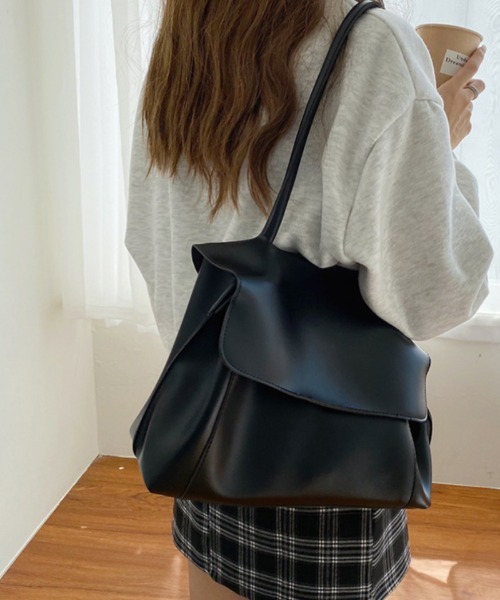 Ritzy（リッツィー）の「2way ワイドショルダーバッグ（ショルダーバッグ・レディース・ブラウン/ブラック・FREE）」の3枚目の写真