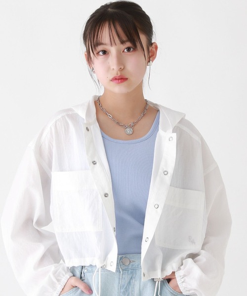 repipi armario（レピピ アルマリオ）の「ベーシックリブタンクトップ（タンクトップ・キッズ・ピンク/アイボリー/ブラック/サックスブルー/その他/ライトイエロー/パープル系その他・MEDIUM/SMALL/LARGE）」の3枚目の写真