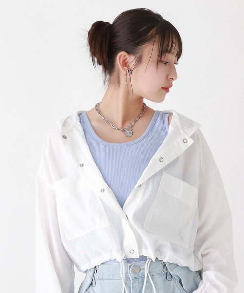 repipi armario（レピピ アルマリオ）の「ベーシックリブタンクトップ（タンクトップ・キッズ・ピンク/アイボリー/ブラック/サックスブルー/その他/ライトイエロー/パープル系その他・MEDIUM/SMALL/LARGE）」の9枚目の写真