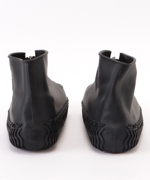 Lace Ladies（レースレディース）の「コンパクト ファスナー付き レイン シューズ カバー（シューズ小物/雑貨・レディース・ブラック/グレー・23.5/ 25）」の14枚目の写真