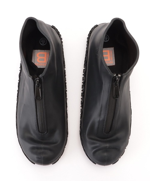 Lace Ladies（レースレディース）の「コンパクト ファスナー付き レイン シューズ カバー（シューズ小物/雑貨・レディース・ブラック/グレー・23.5/ 25）」の17枚目の写真