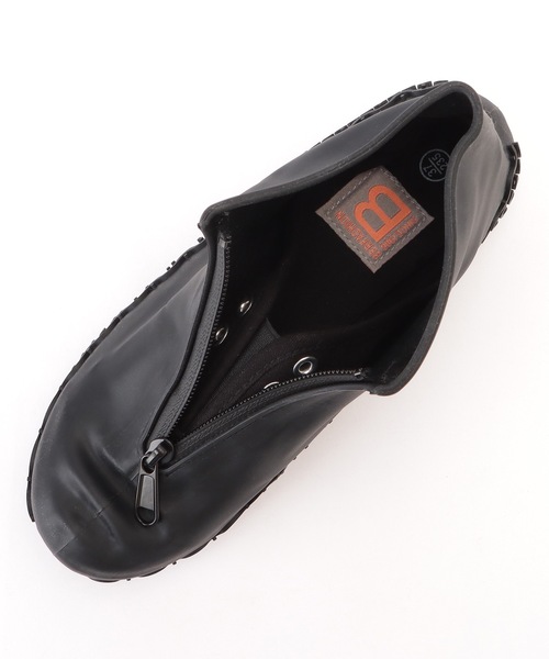 Lace Ladies（レースレディース）の「コンパクト ファスナー付き レイン シューズ カバー（シューズ小物/雑貨・レディース・ブラック/グレー・23.5/ 25）」の18枚目の写真