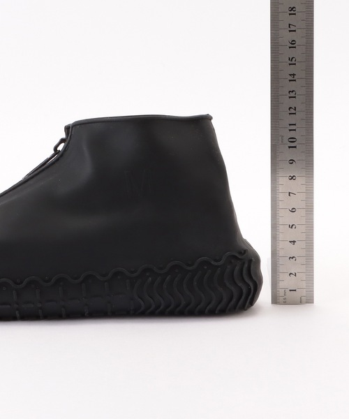 Lace Ladies（レースレディース）の「コンパクト ファスナー付き レイン シューズ カバー（シューズ小物/雑貨・レディース・ブラック/グレー・23.5/ 25）」の21枚目の写真