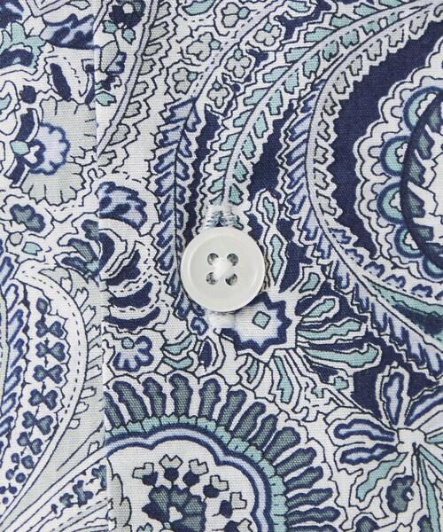 green label relaxing(グリーンレーベルリラクシング)の「リバティ ジャストルーズ レギュラーカラー シャツ(シャツ/ブラウス・メンズ・ライトピンク/ネイビー・S/M/L/XL)」の13枚目の写真