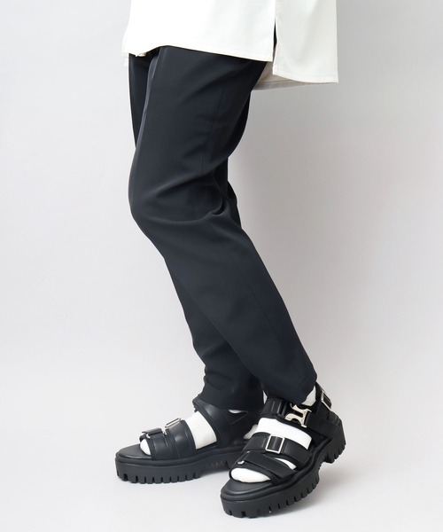 glabella（グラベラ）の「オリジナル厚底タンクソール メタルバックル 3連ベルト ストラップサンダル（サンダル・メンズ・ブラック・S/M/L）」の12枚目の写真