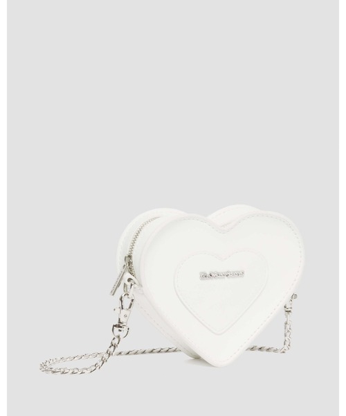 Dr. Martens（ドクターマーチン）の「Dr. Martens/ドクターマーチン ミニ ハート バッグ AD092100（ショルダーバッグ・レディース・ホワイト・FREE）」の3枚目の写真