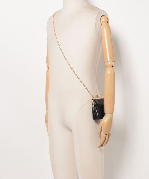 TONE SELECT GOODS（トーンセレクトグッズ）の「urbanfemine./がま口ミニショルダーバッグ U7211（ショルダーバッグ・レディース・ホワイト系2/ホワイト系1/グレー/ブラック系2/ピンク/グリーン/ブラック系1・FREE）」の16枚目の写真