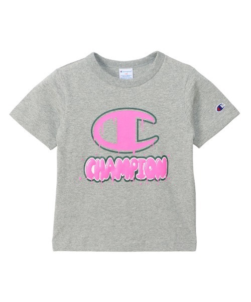 Champion(チャンピオン)の「Champion/チャンピオン SHORT SLEEVE T-SHIRT(Tシャツ/カットソー・キッズ・フレッシュイエロー/ホワイト/グレー・120/140/130)」の3枚目の写真
