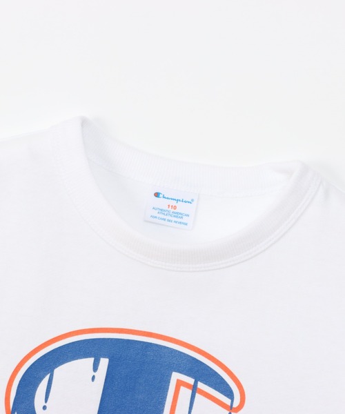 Champion(チャンピオン)の「Champion/チャンピオン SHORT SLEEVE T-SHIRT(Tシャツ/カットソー・キッズ・フレッシュイエロー/ホワイト/グレー・120/140/130)」の6枚目の写真