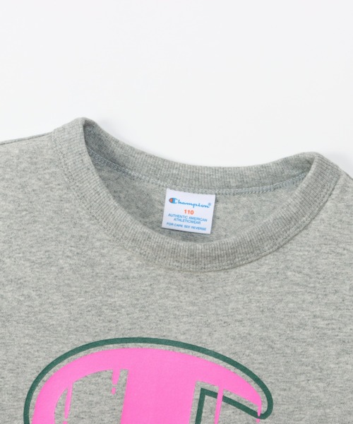 Champion(チャンピオン)の「Champion/チャンピオン SHORT SLEEVE T-SHIRT(Tシャツ/カットソー・キッズ・フレッシュイエロー/ホワイト/グレー・120/140/130)」の9枚目の写真