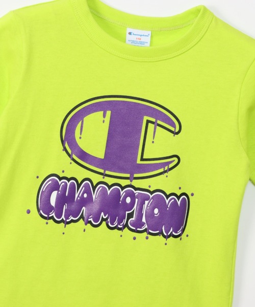Champion(チャンピオン)の「Champion/チャンピオン SHORT SLEEVE T-SHIRT(Tシャツ/カットソー・キッズ・フレッシュイエロー/ホワイト/グレー・120/140/130)」の10枚目の写真
