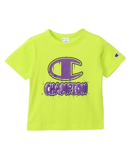 Champion(チャンピオン)の「Champion/チャンピオン SHORT SLEEVE T-SHIRT(Tシャツ/カットソー・キッズ・フレッシュイエロー/ホワイト/グレー・120/140/130)」の16枚目の写真