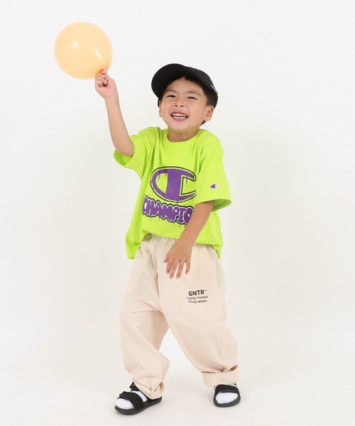Champion(チャンピオン)の「Champion/チャンピオン SHORT SLEEVE T-SHIRT(Tシャツ/カットソー・キッズ・フレッシュイエロー/ホワイト/グレー・120/140/130)」の18枚目の写真