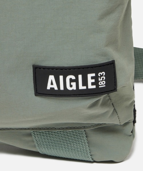 AIGLE（エーグル）の「パッカブル 2way ショルダーバッグ（ショルダーバッグ・レディース・ベージュ/グリーン/ブラック・FREE）」の8枚目の写真