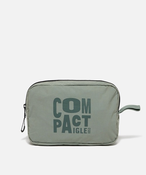 AIGLE（エーグル）の「パッカブル 2way ショルダーバッグ（ショルダーバッグ・レディース・ベージュ/グリーン/ブラック・FREE）」の11枚目の写真