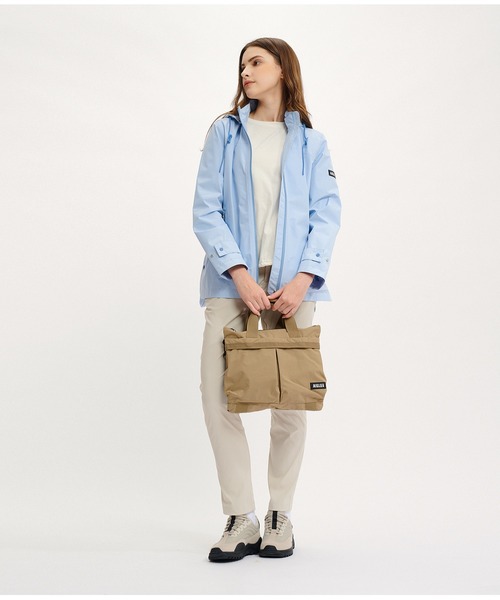 AIGLE（エーグル）の「パッカブル 2way ショルダーバッグ（ショルダーバッグ・レディース・ベージュ/グリーン/ブラック・FREE）」の12枚目の写真