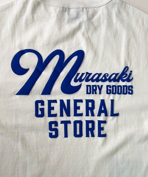 ムラサキスポーツ(ムラサキスポーツ)の「【ムラサキスポーツ限定】DEAR LAUREL/ディアローレル Tシャツ Graphic T-shirts "Murasaki Dry Goods General Store" D24S2101(Tシャツ/カットソー・メンズ・ホワイト/ブラック/グレー・M/L)」の5枚目の写真