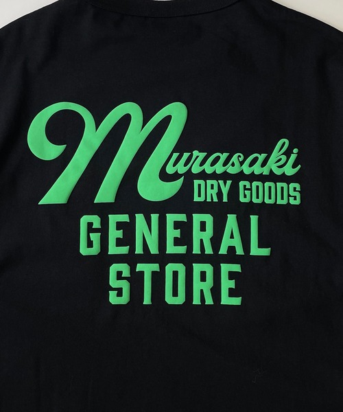 ムラサキスポーツ(ムラサキスポーツ)の「【ムラサキスポーツ限定】DEAR LAUREL/ディアローレル Tシャツ Graphic T-shirts "Murasaki Dry Goods General Store" D24S2101(Tシャツ/カットソー・メンズ・ホワイト/ブラック/グレー・M/L)」の10枚目の写真