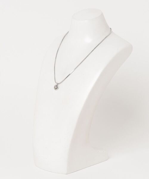 SILVER BULLET（シルバーバレット）の「『SBLT』ユニセックス 925シルバートップ プレートデザイン ネックレス（ネックレス・レディース・シルバー×ゴールド・FREE）」の3枚目の写真