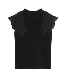 LAGUNAMOON | メッシュエンブロイダリーニットプルオーバー(ニット/セーター)