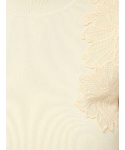 LAGUNAMOON（ラグナムーン）の「メッシュエンブロイダリーニットプルオーバー（ニット/セーター・レディース・ブルー/ブラック/アイボリー・FREE）」の16枚目の写真