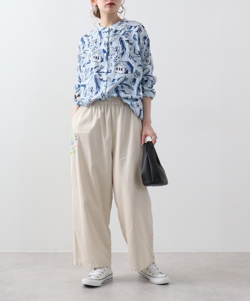 EMAGO 夏の海水彩総柄シャツ（シャツ/ブラウス）｜Emago（イマゴ