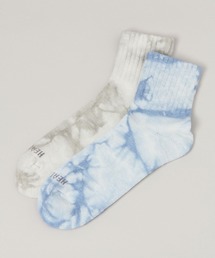 Healthknit | 【Healthknit/ヘルスニット】タイダイ染め/クォーターソックス2P(ソックス/靴下)