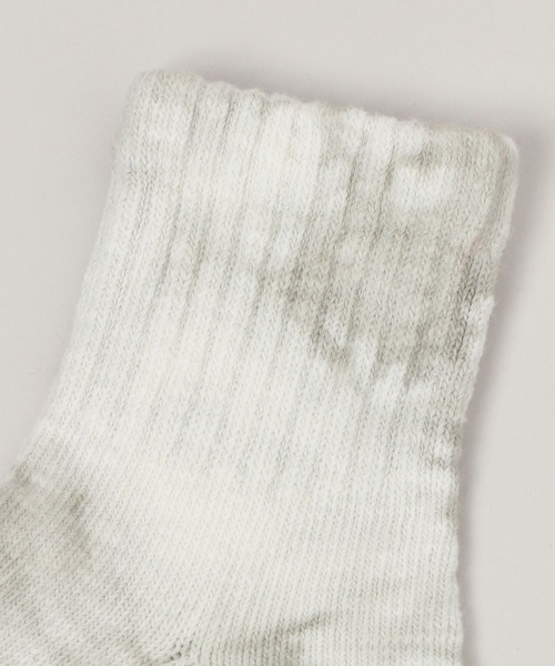 Healthknit(ヘルスニット)の「【Healthknit/ヘルスニット】タイダイ染め/クォーターソックス2P(ソックス/靴下・メンズ・その他・FREE)」の2枚目の写真