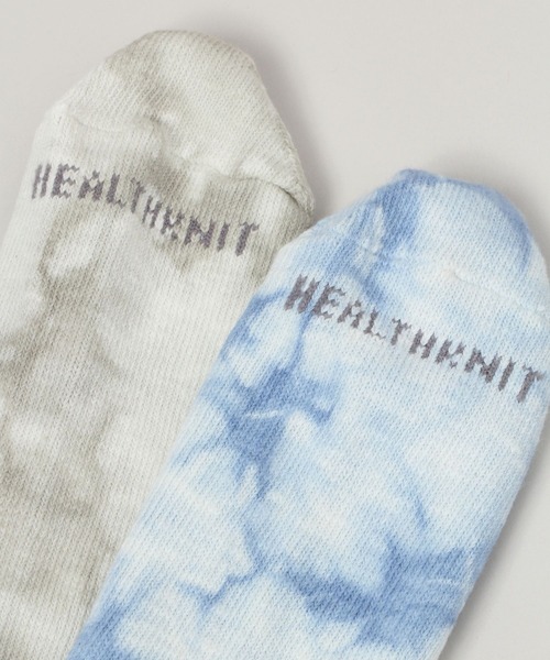 Healthknit(ヘルスニット)の「【Healthknit/ヘルスニット】タイダイ染め/クォーターソックス2P(ソックス/靴下・メンズ・その他・FREE)」の3枚目の写真