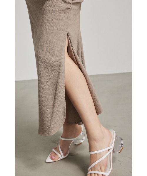 rienda(リエンダ)の「ギャザーマーメイドスカート 春服(スカート・レディース・ブラック/ホワイト/ベージュ・MEDIUM/SMALL)」の17枚目の写真