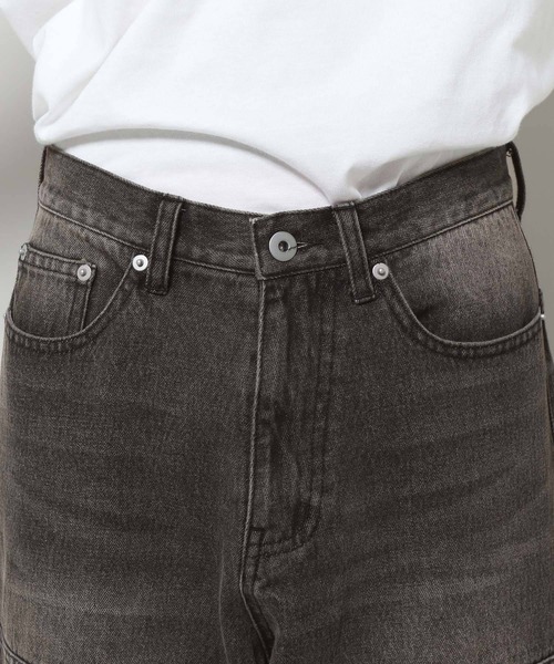 3.3 Field Trip （3.3フィールドトリップ）の「3.3 Field Trip／ダブルニーパッチワークデニム 2106702（デニムパンツ・メンズ・ブラック/ブルー・LARGE/MEDIUM）」の11枚目の写真